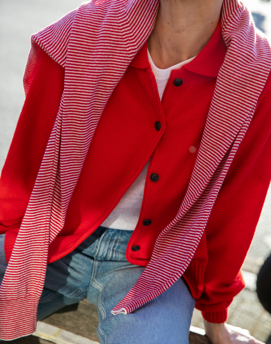 The Collared Button-Up - Poppy / Archive Sale