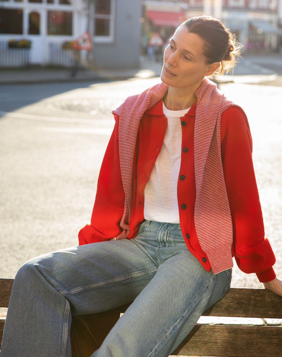 The Collared Button-Up - Poppy / Archive Sale