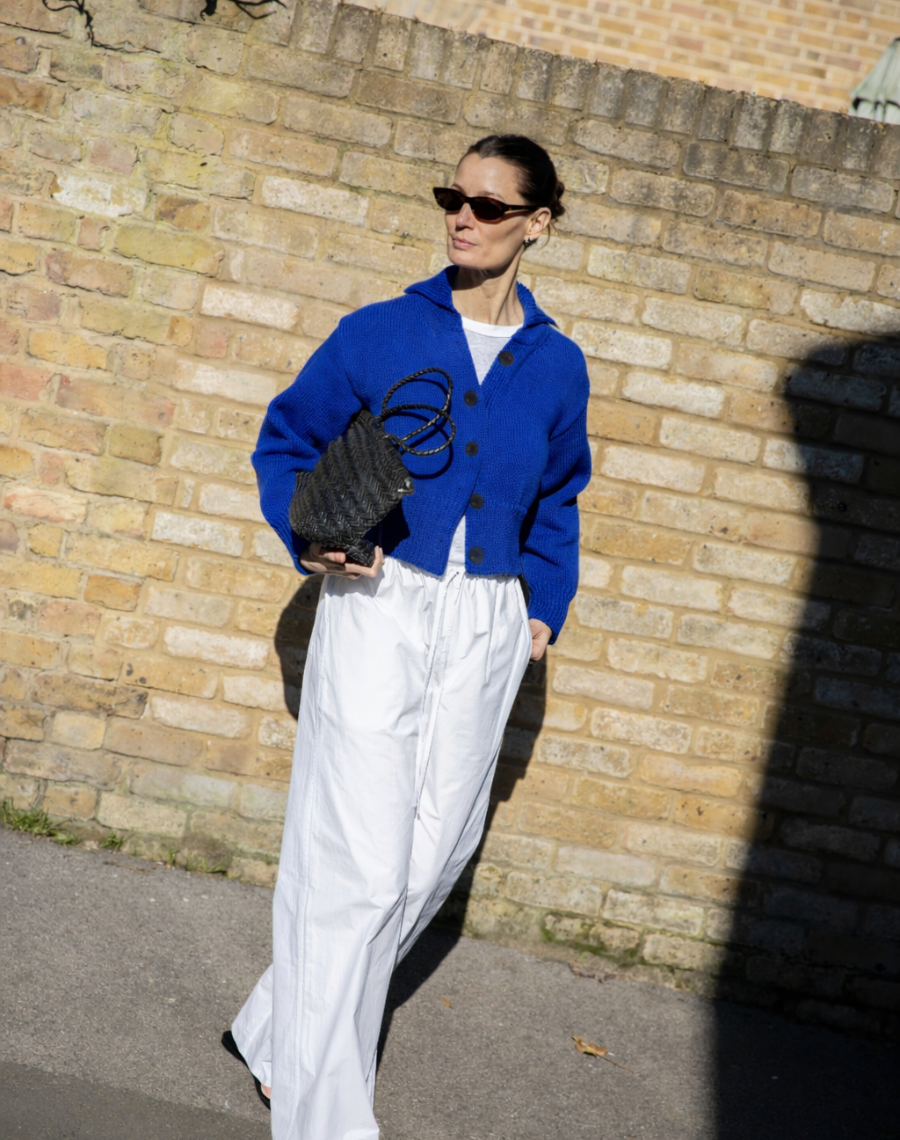 The Cotton Jetty Bomber - Lapis / Archive Sale
