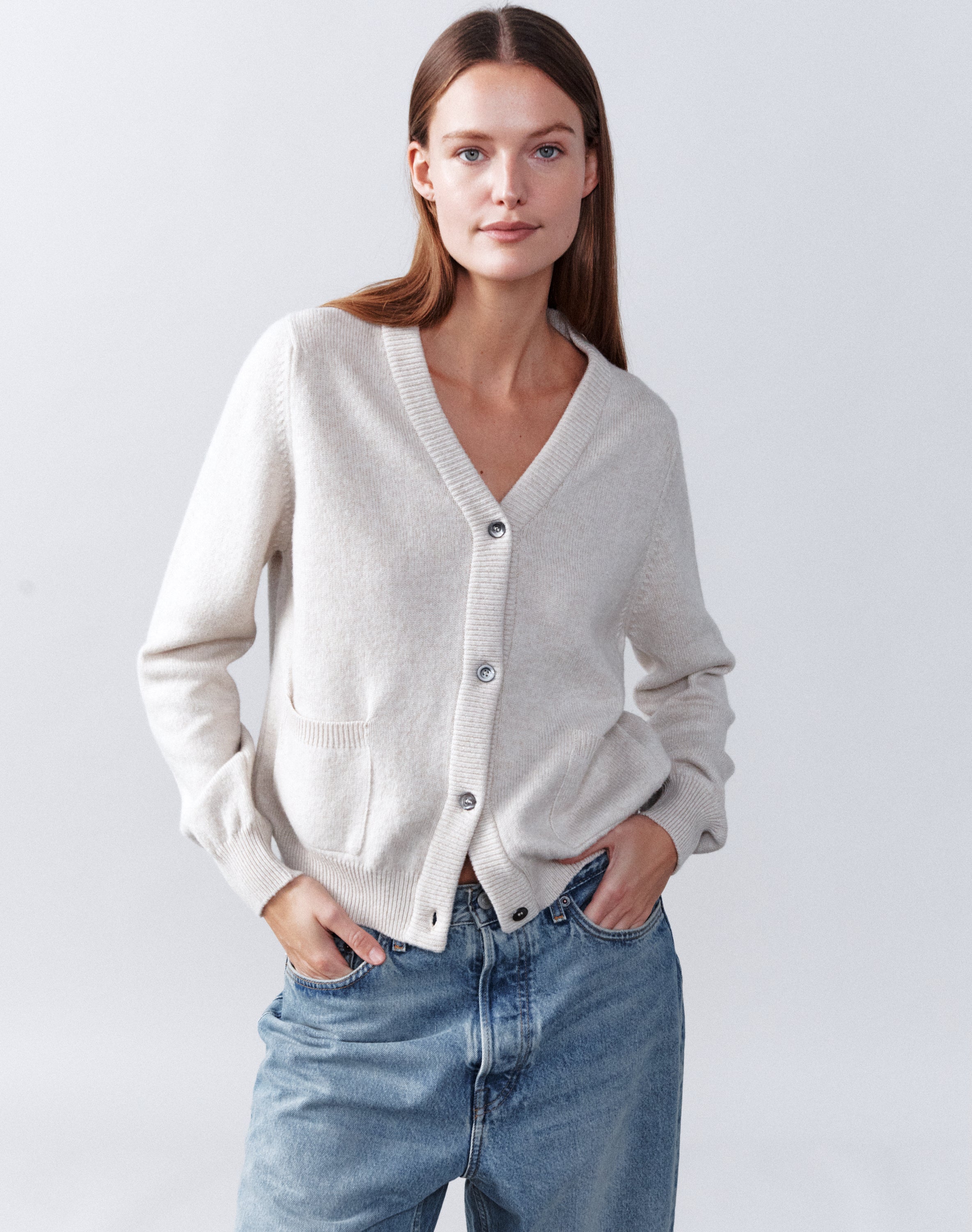 The Cardigan - Lait