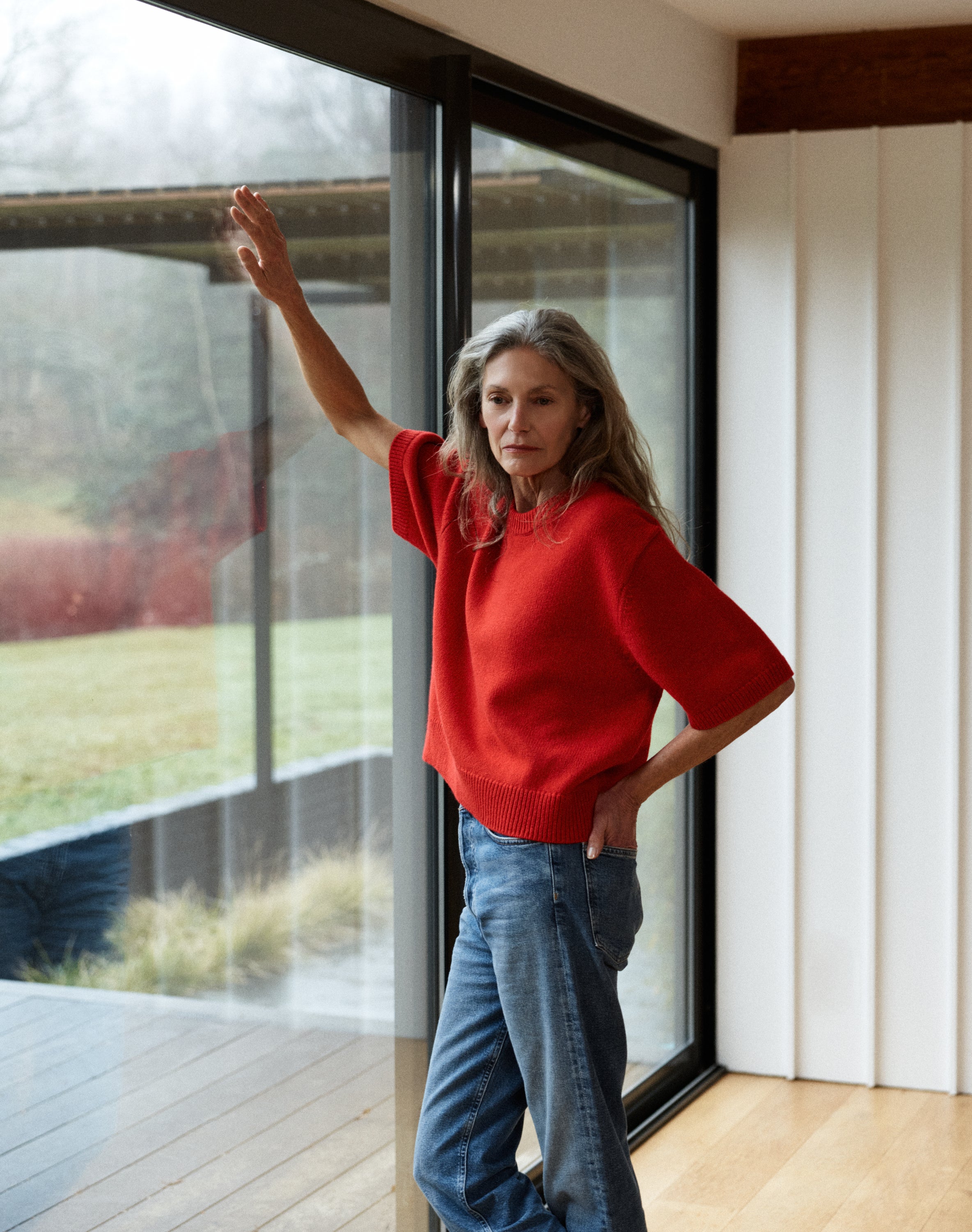 The Easy Tee - Poppy / Archive Sale