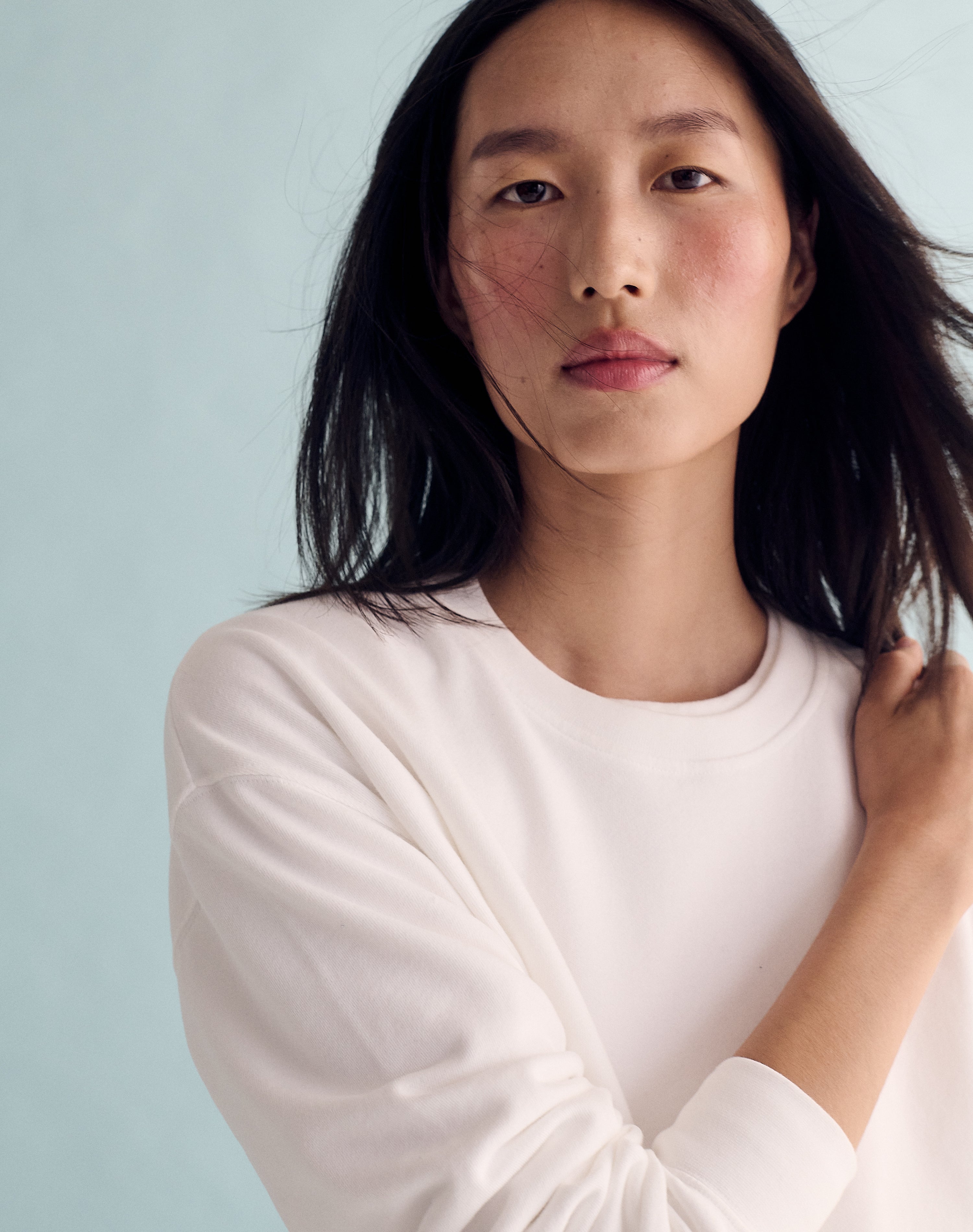 The Lived-In Loopback / Classic-Fit - White / Archive Sale
