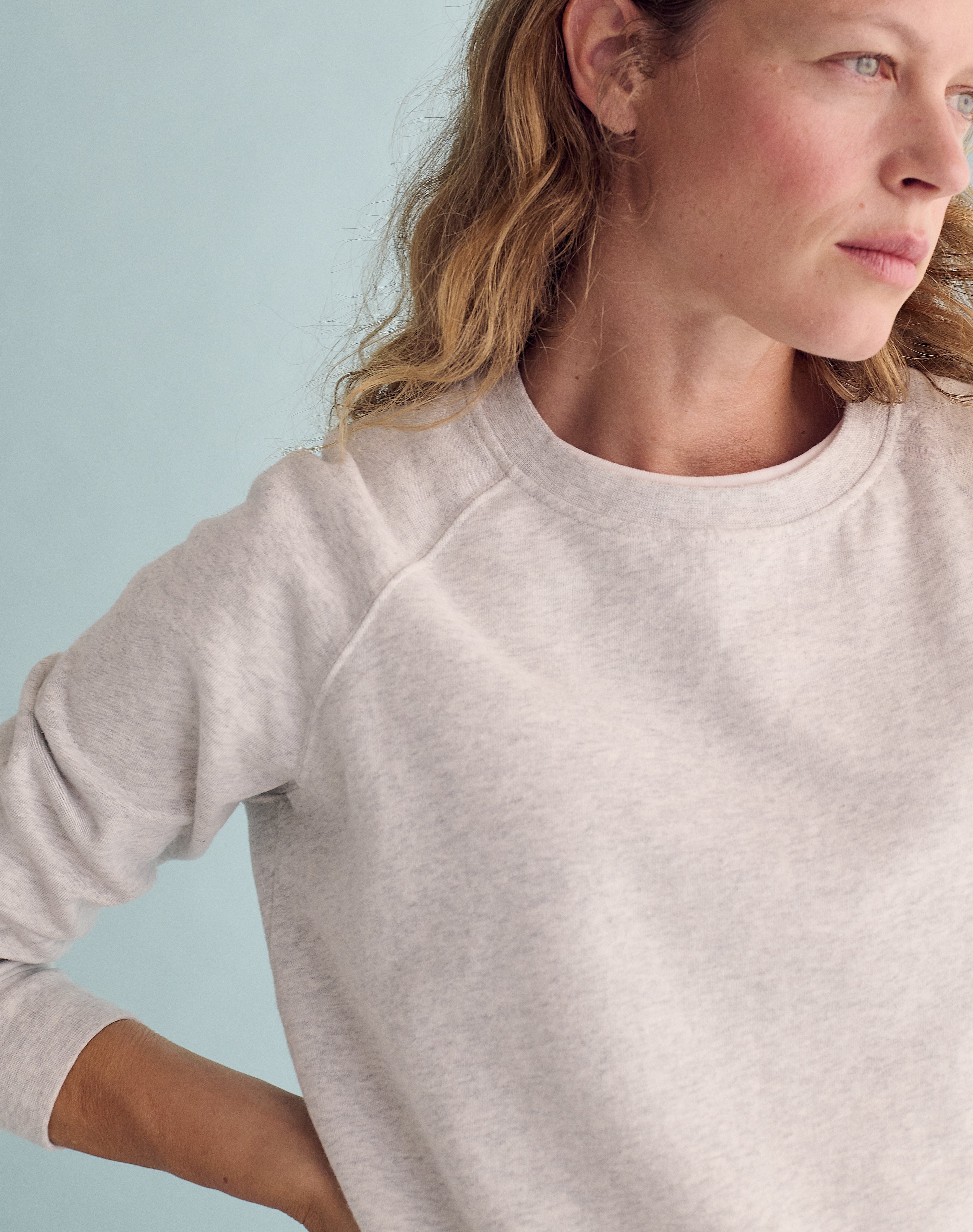 The Lived-In Loopback / Vintage-Fit - Ice Grey / Archive Sale
