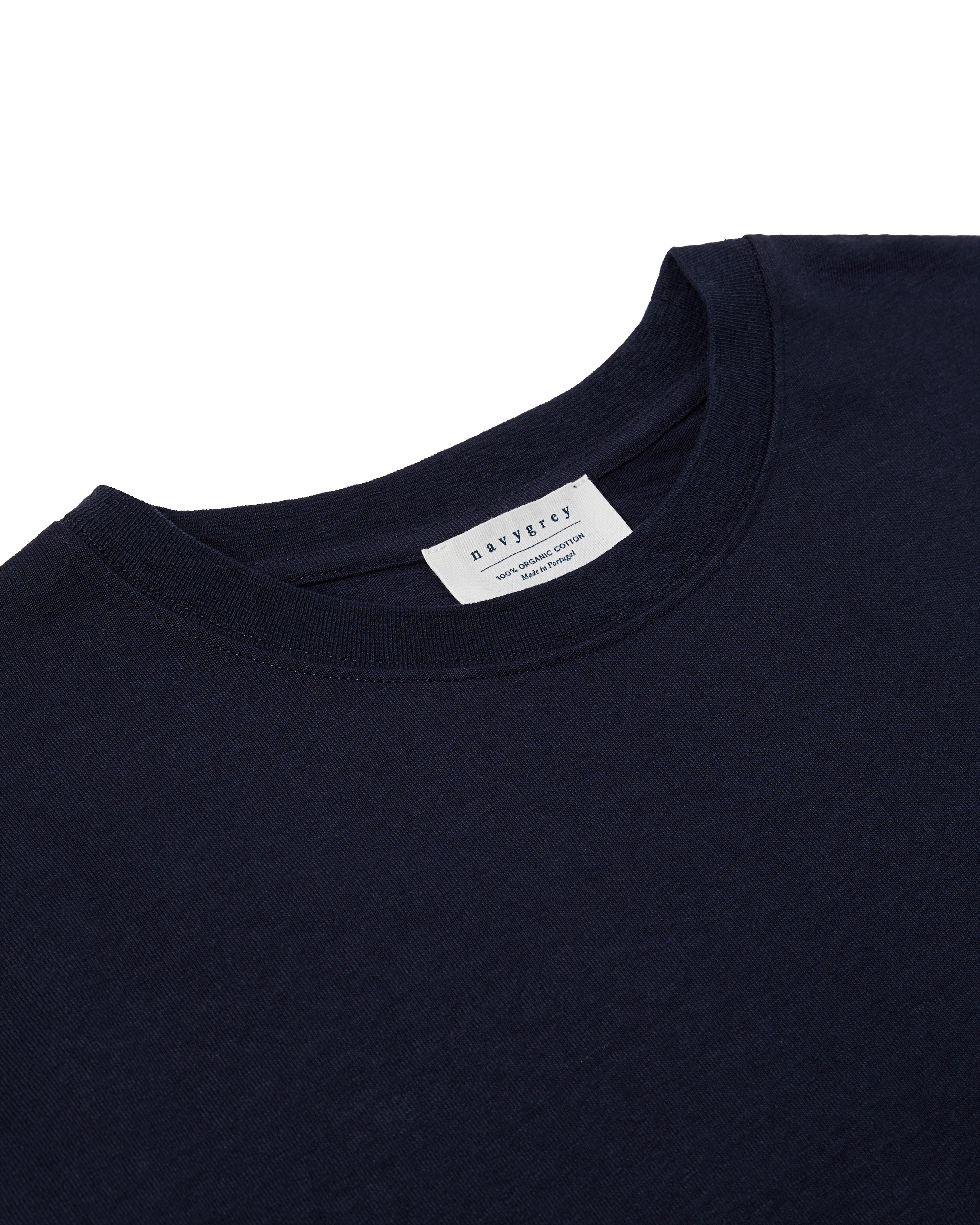 The Structured Slub / The Long Sleeve - Navy / Archive Sale