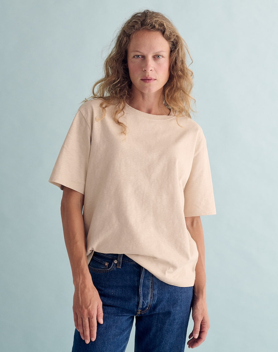 The Structured Slub / The Short Sleeve - Marram / Archive Sale