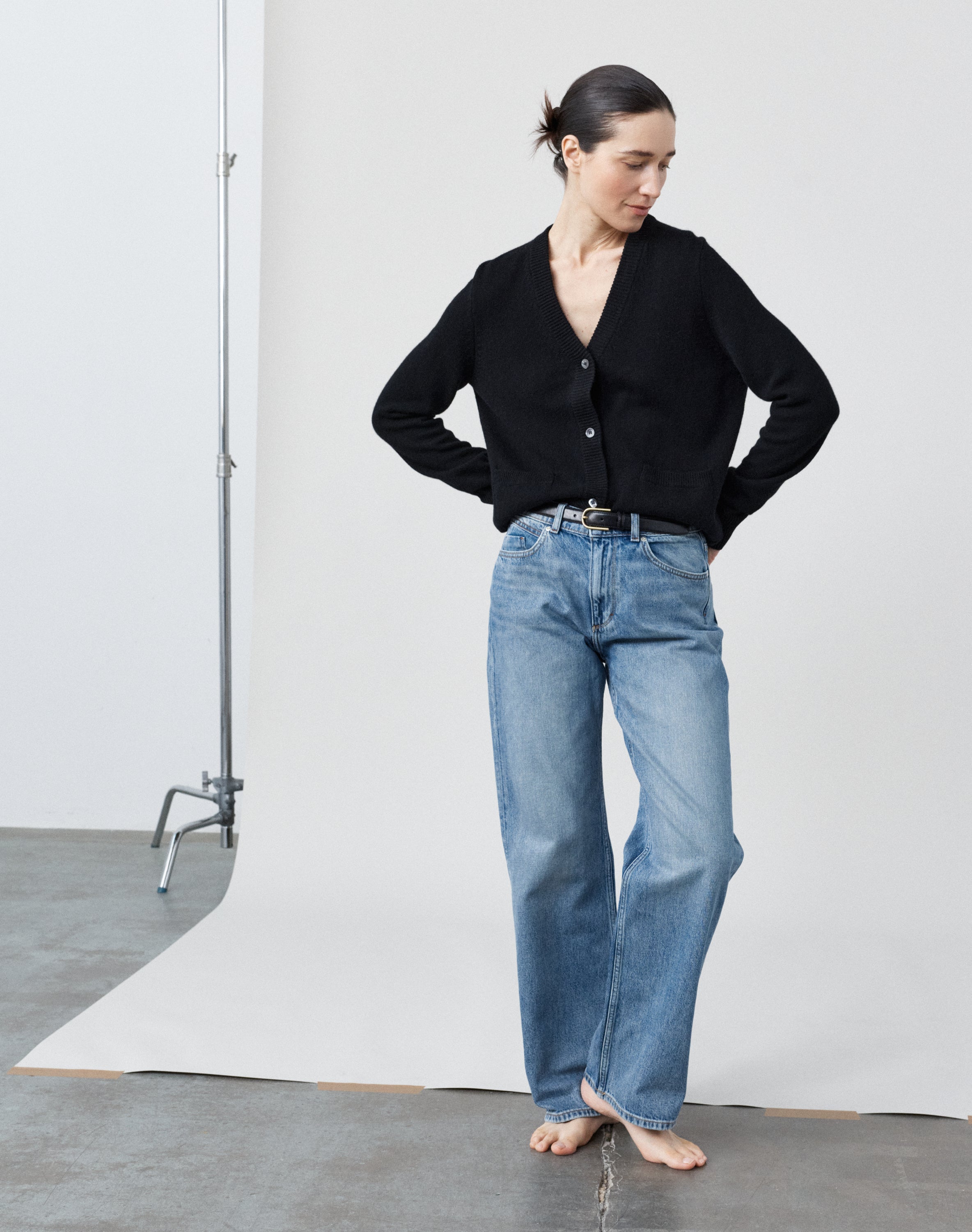 The Cardigan - Black / Archive Sale