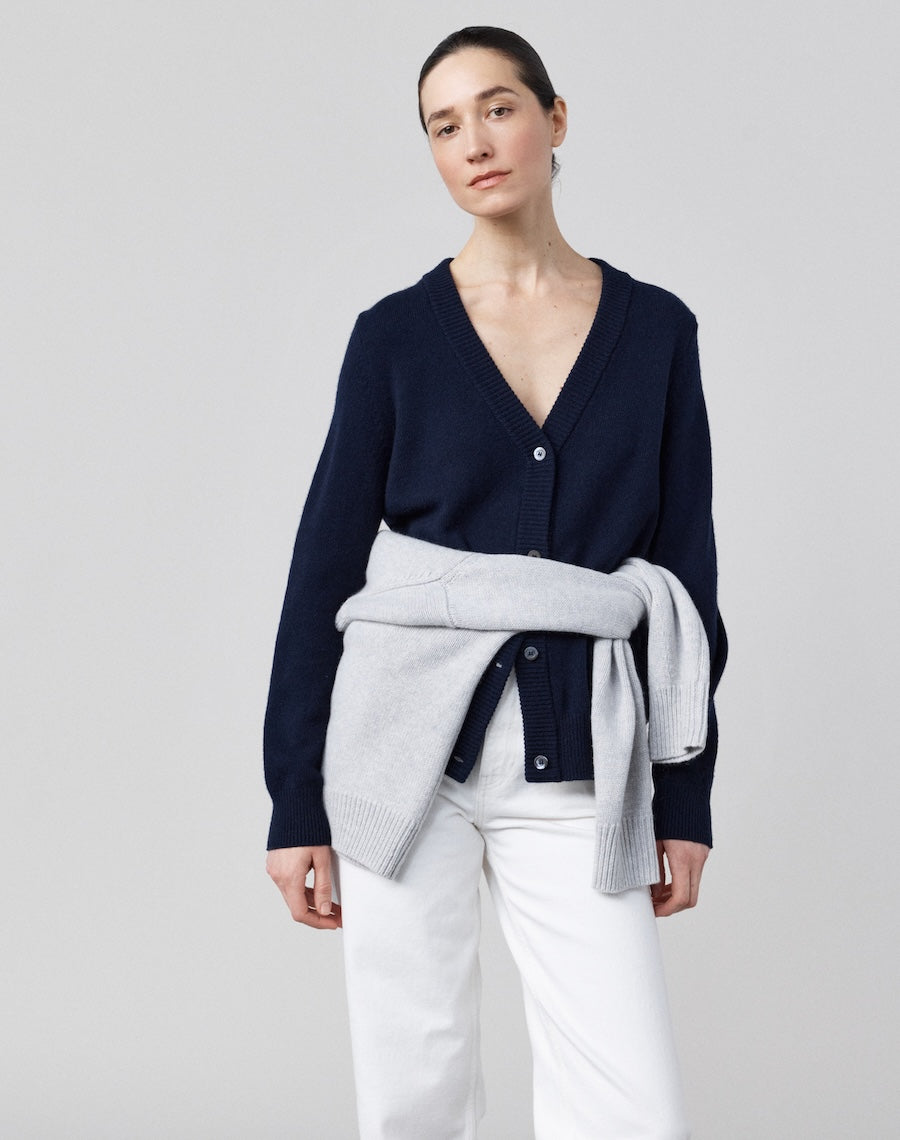 The Cardigan - Navy