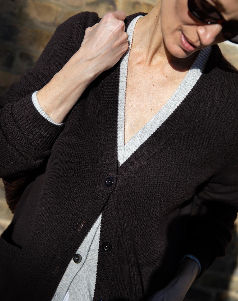 The Cardigan / 2.0 - Carob / Archive Sale