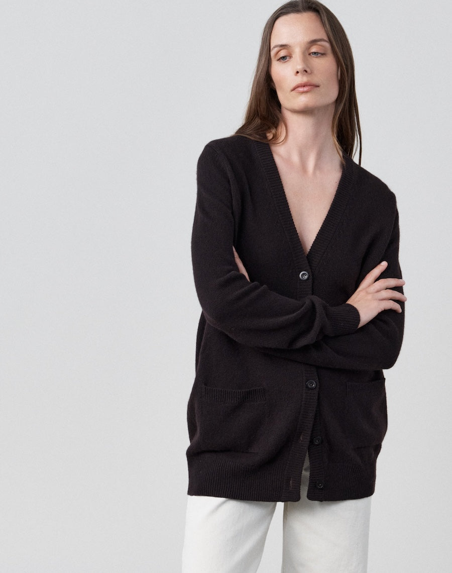 The Cardigan / 2.0 - Carob / Archive Sale
