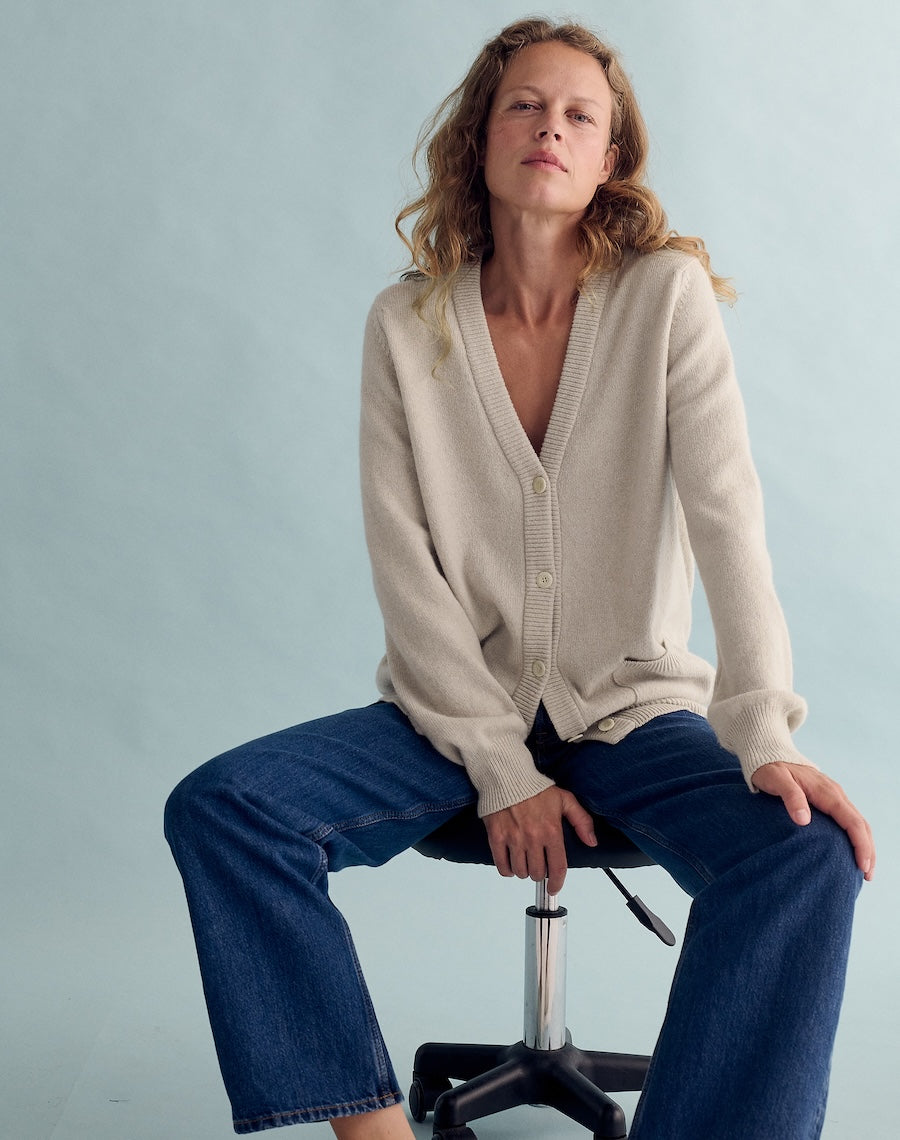 The Cardigan / 2.0 - Lait / Archive Sale