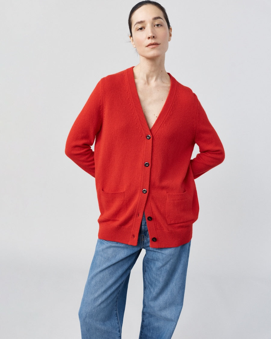 The Cardigan / 2.0 - Poppy / Archive Sale