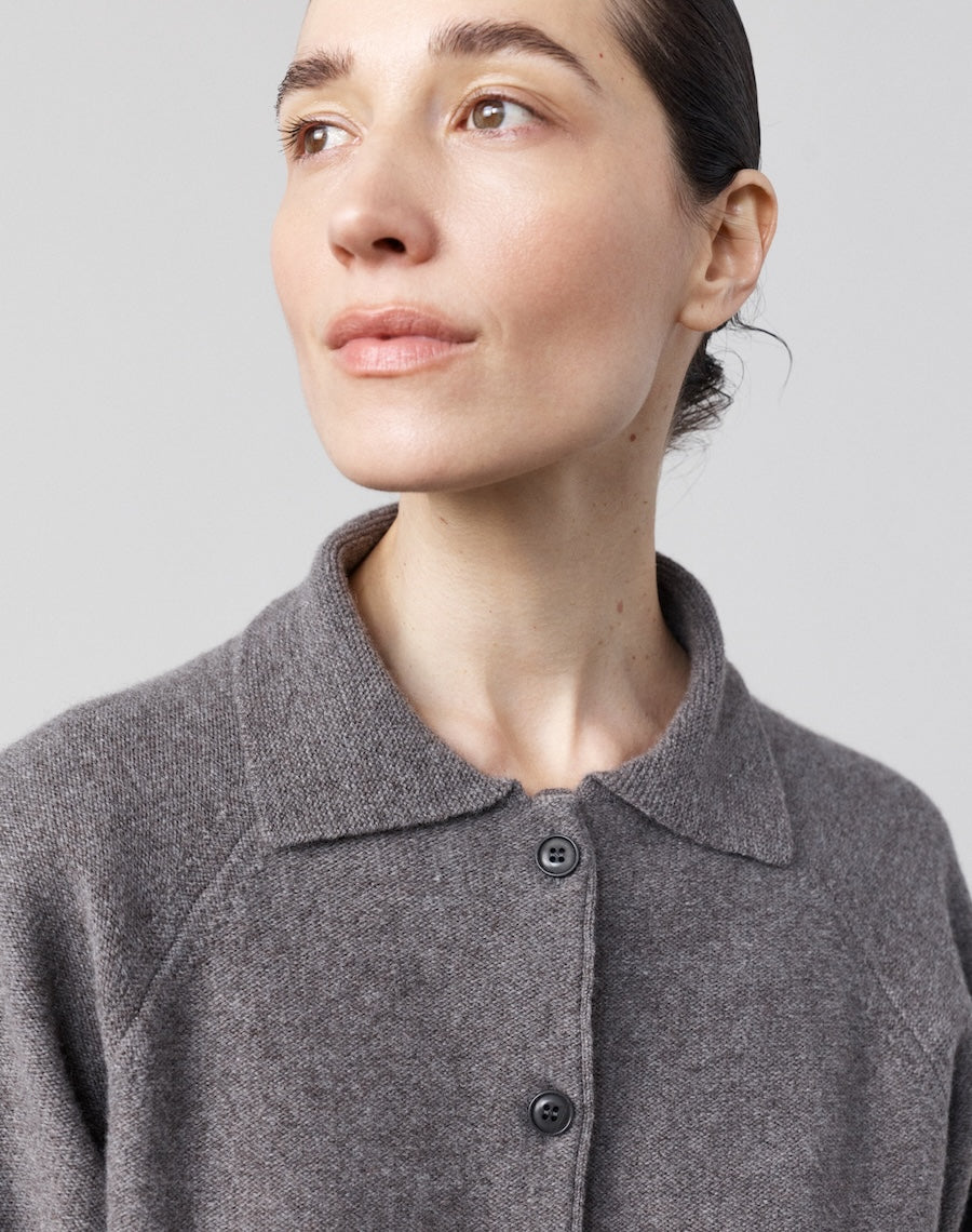 The Collared Button-Up - Noisette / Archive Sale