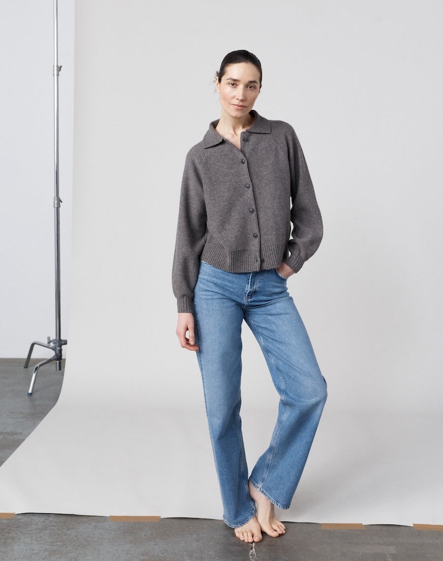 The Collared Button-Up - Noisette / Archive Sale