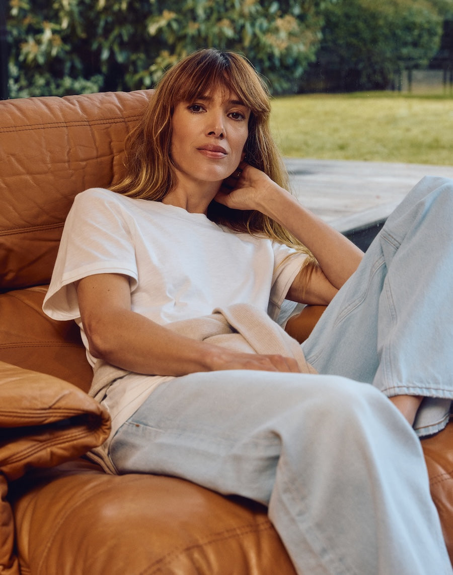 The Layered Tee / Short Sleeve - White