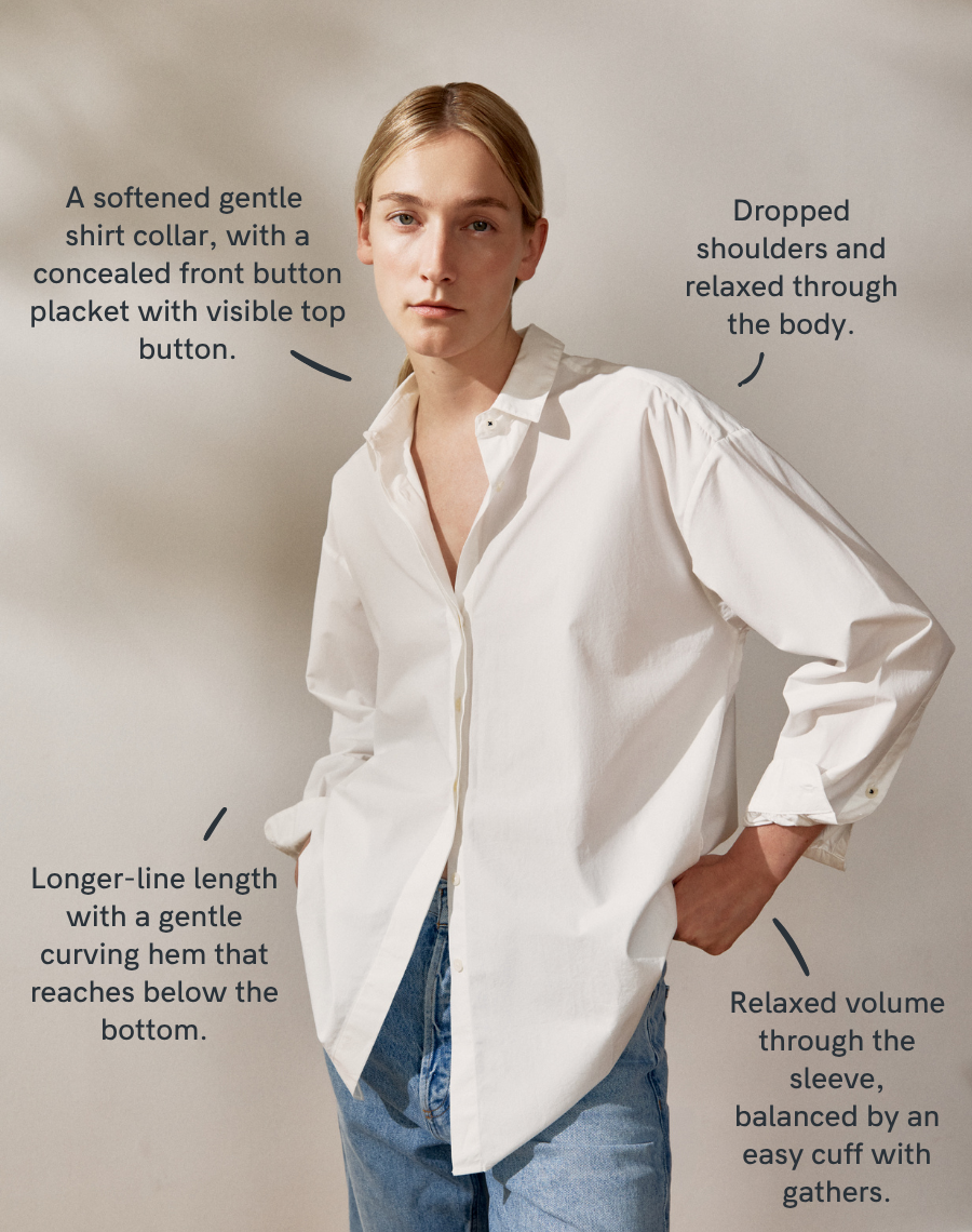 The Oversize Shirt - White