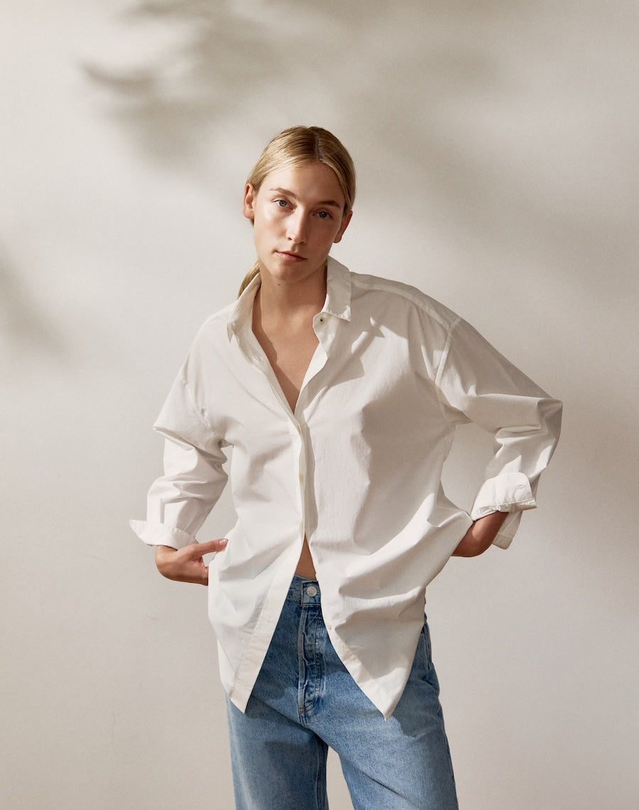 The Oversize Shirt - White