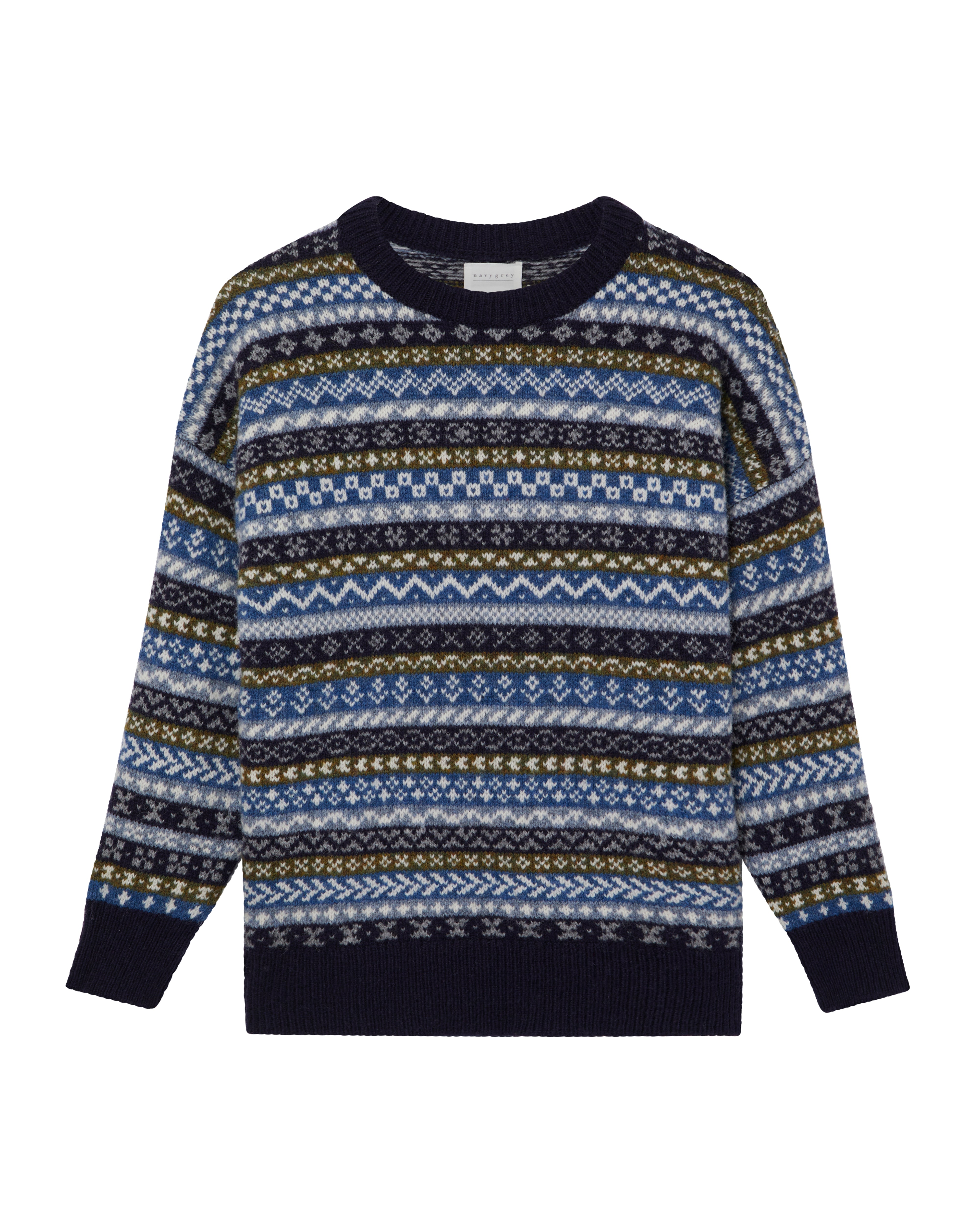 The Real Shetland - Moss / Navy