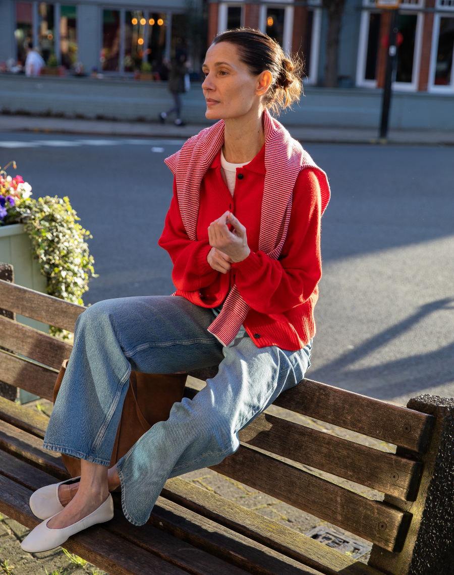 The Collared Button-Up - Poppy / Archive Sale