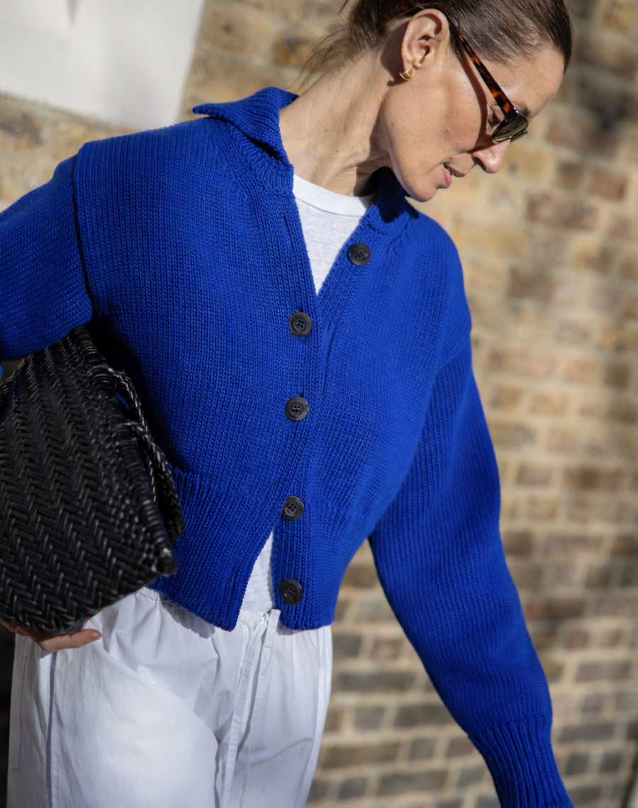 The Cotton Jetty Bomber - Lapis / Archive Sale