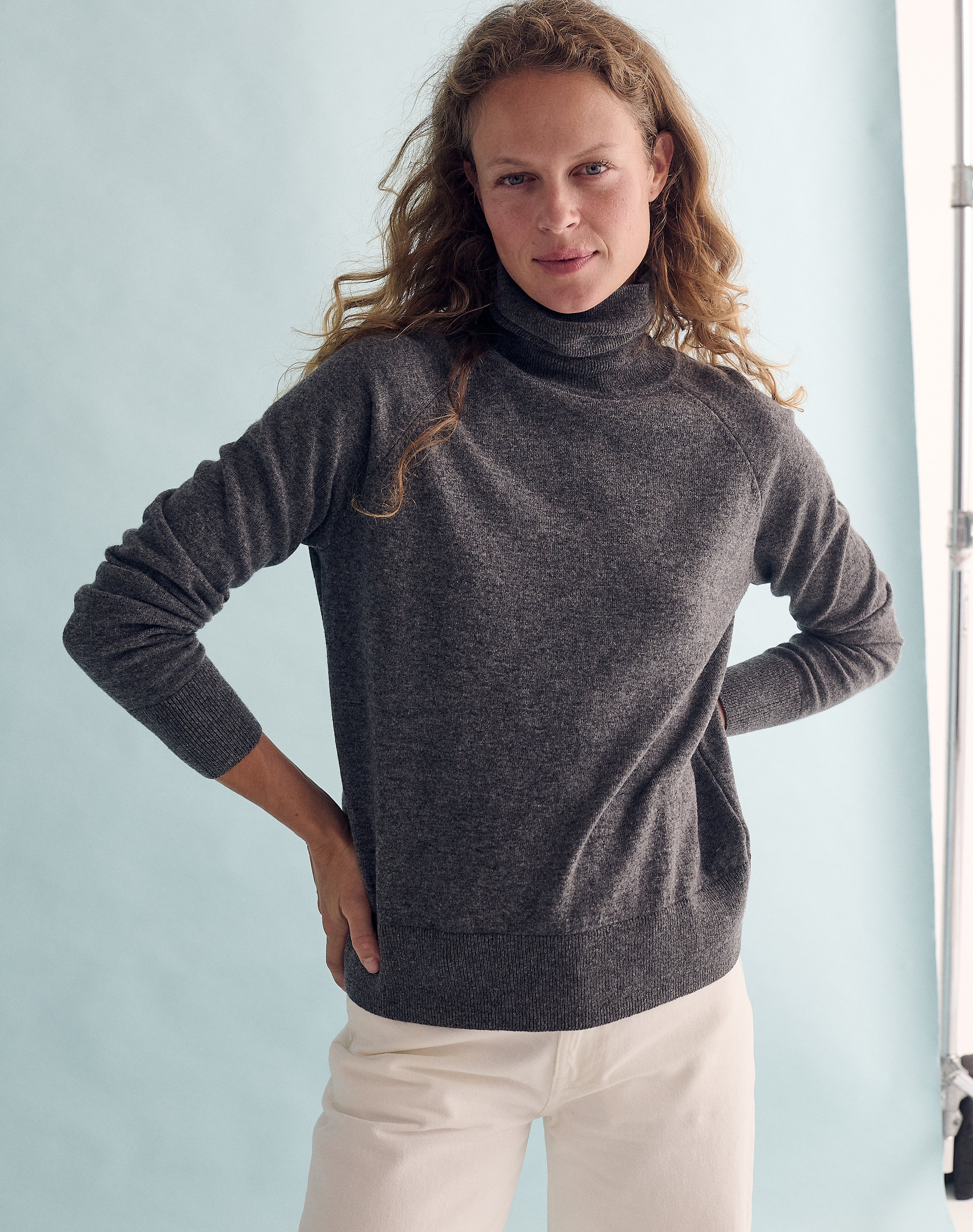 The Weekend Polo - Atlantic Grey / Archive Sale