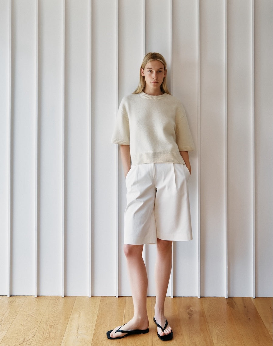 The Easy Tee - Undyed Ecru / Archive Sale