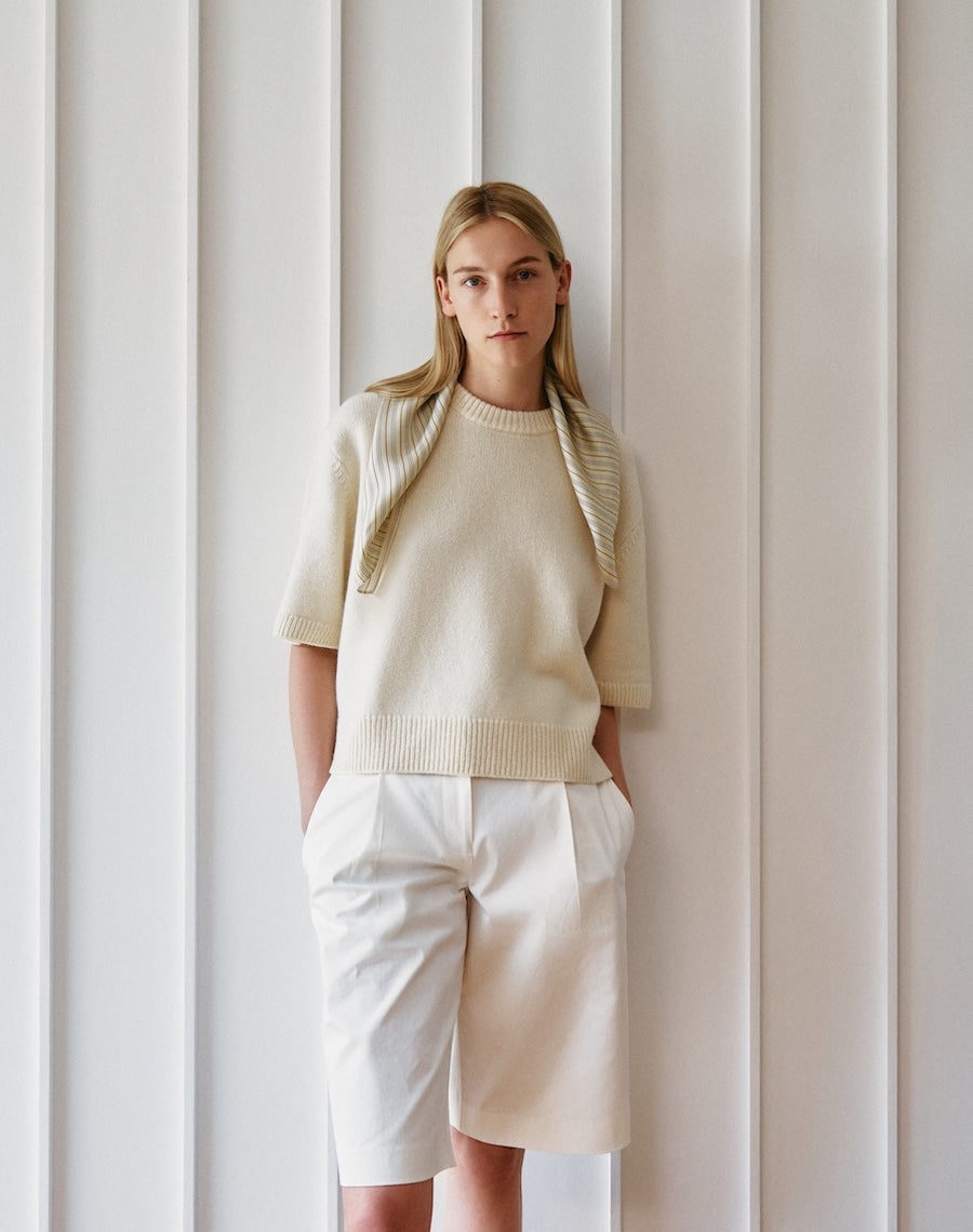 The Easy Tee - Undyed Ecru / Archive Sale
