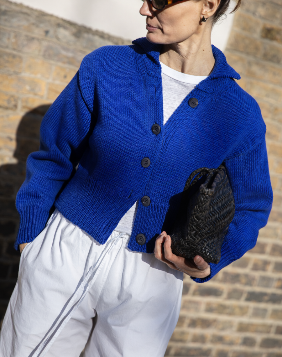 The Cotton Jetty Bomber - Lapis / Archive Sale
