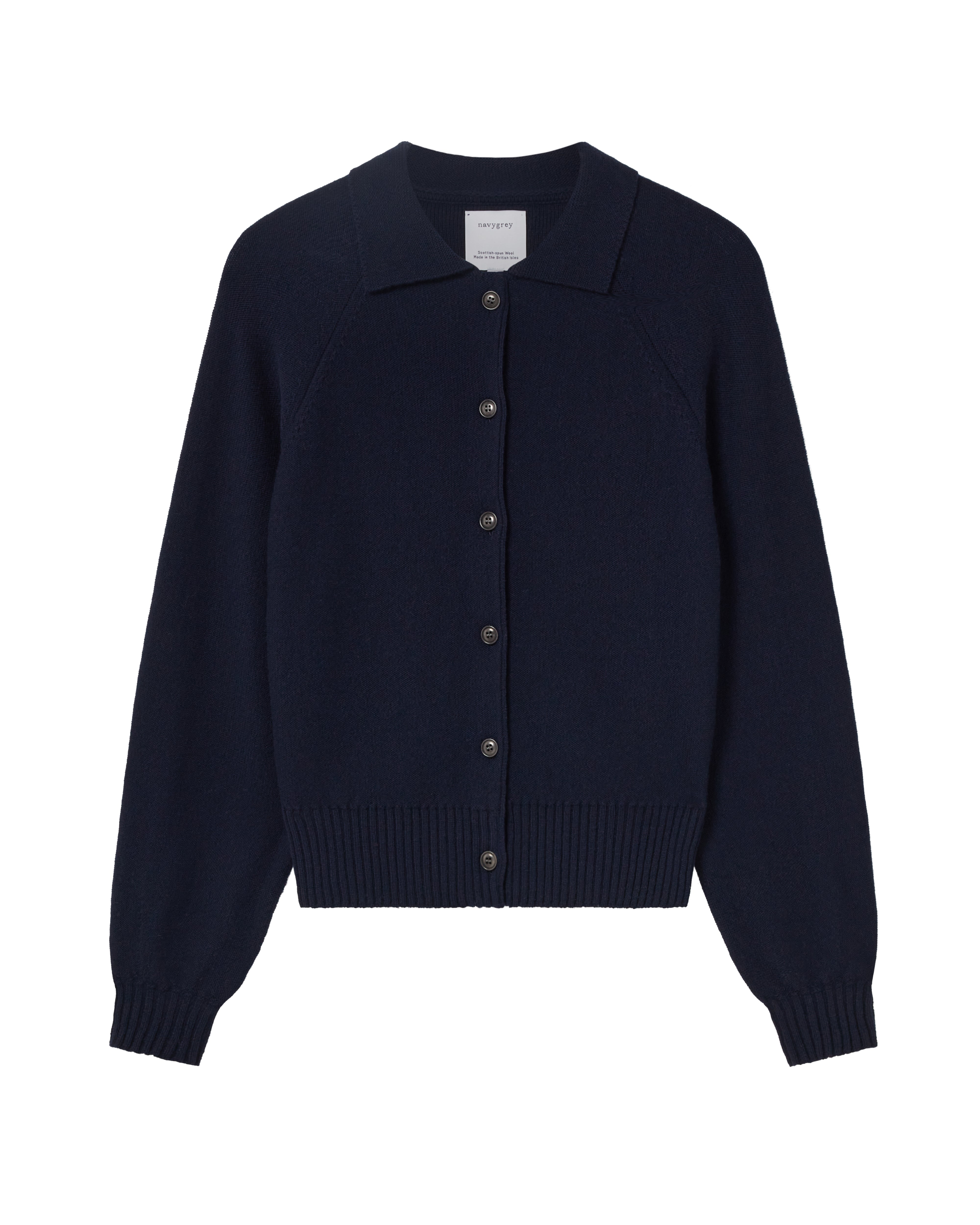 The Collared Button-Up - Navy / Archive Sale