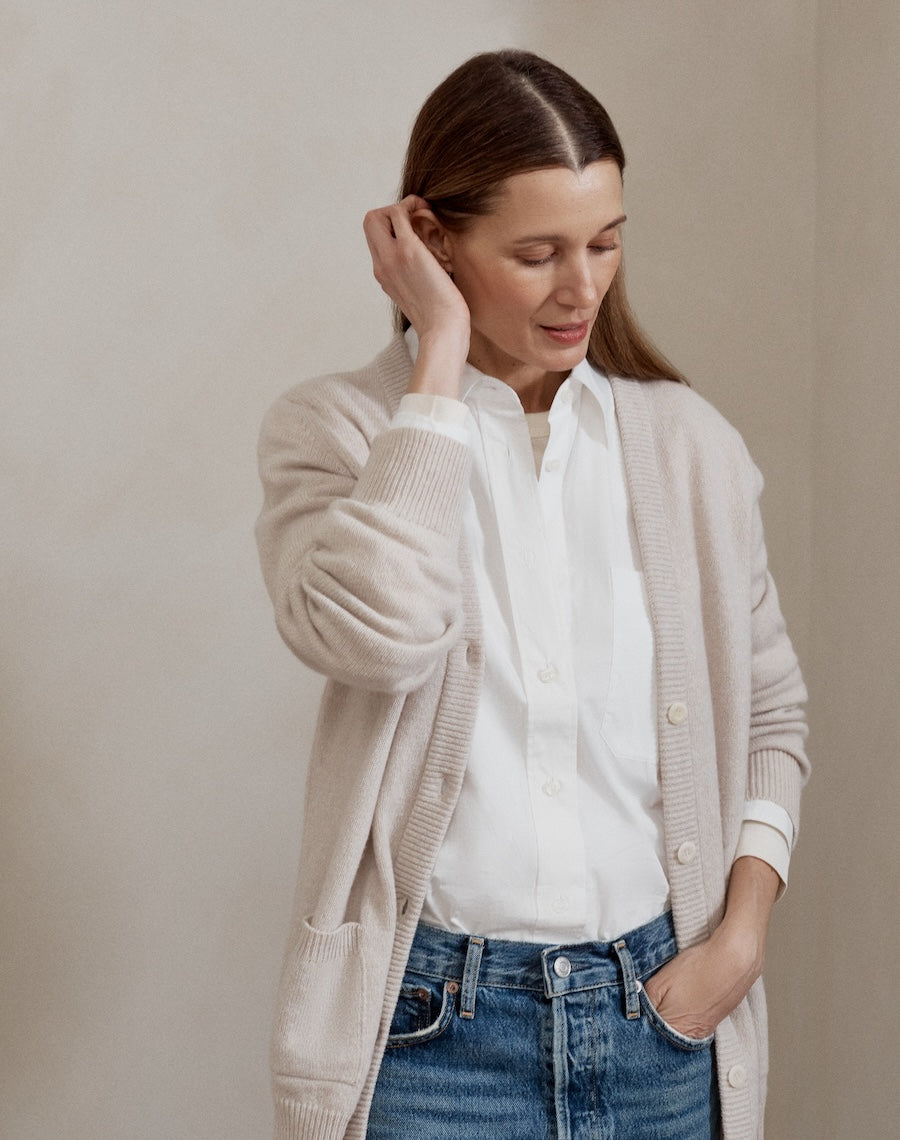 The Cardigan / 2.0 - Lait / Archive Sale