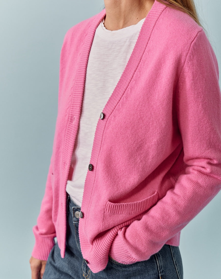 The Cardigan - Austin Pink