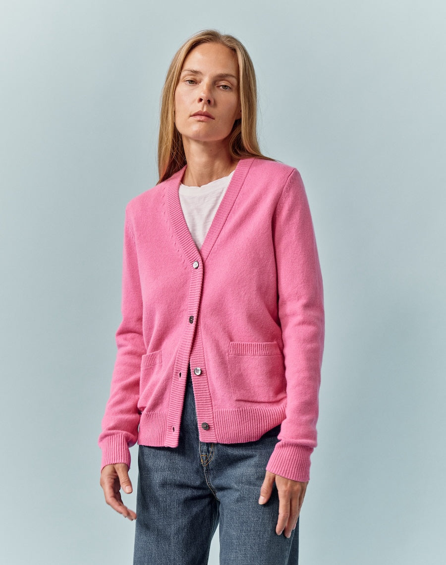 The Cardigan - Austin Pink
