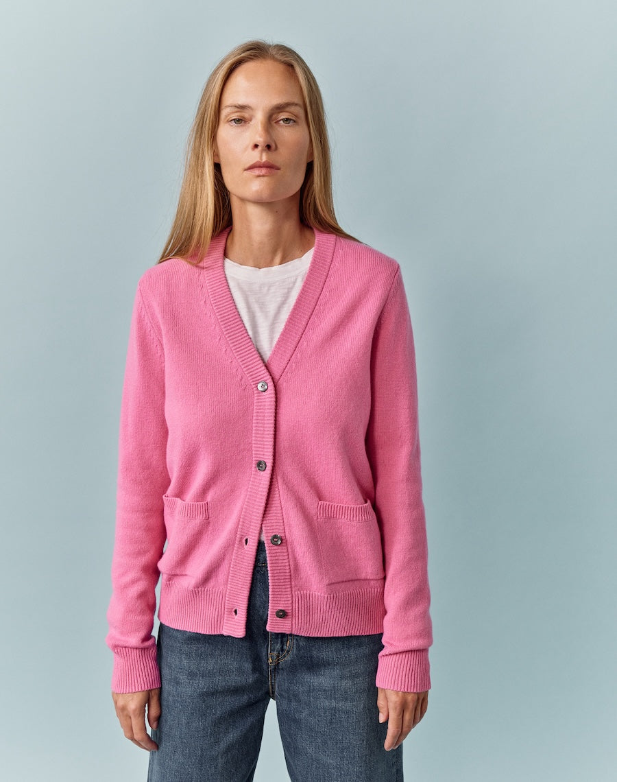 The Cardigan - Austin Pink