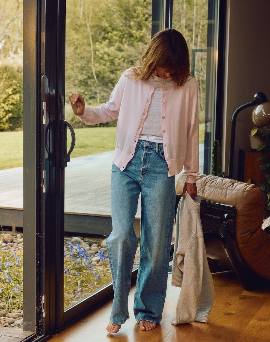 The Fine Cardigan - Blush / Archive Sale