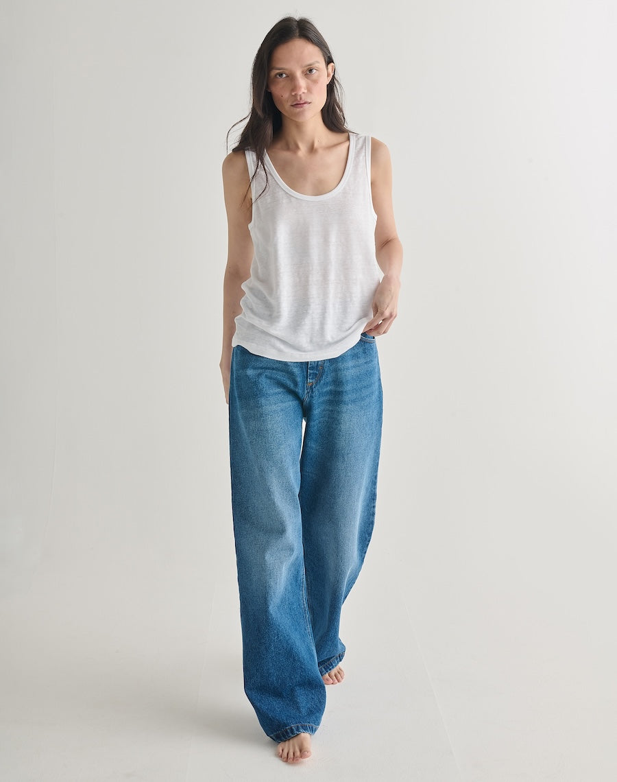 Linen Vest 