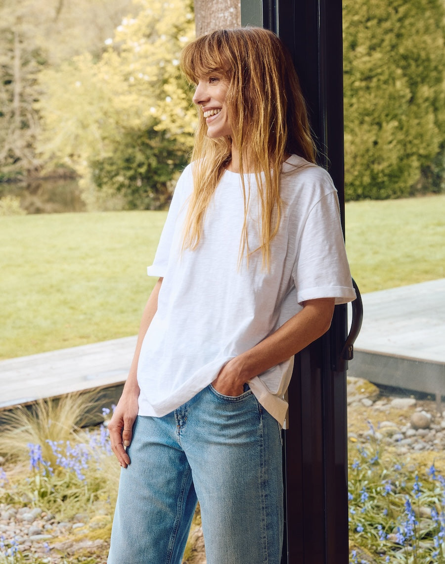 The Relaxed Tee - White