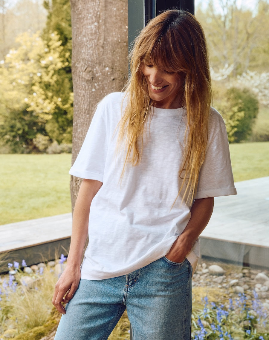 The Relaxed Tee - White
