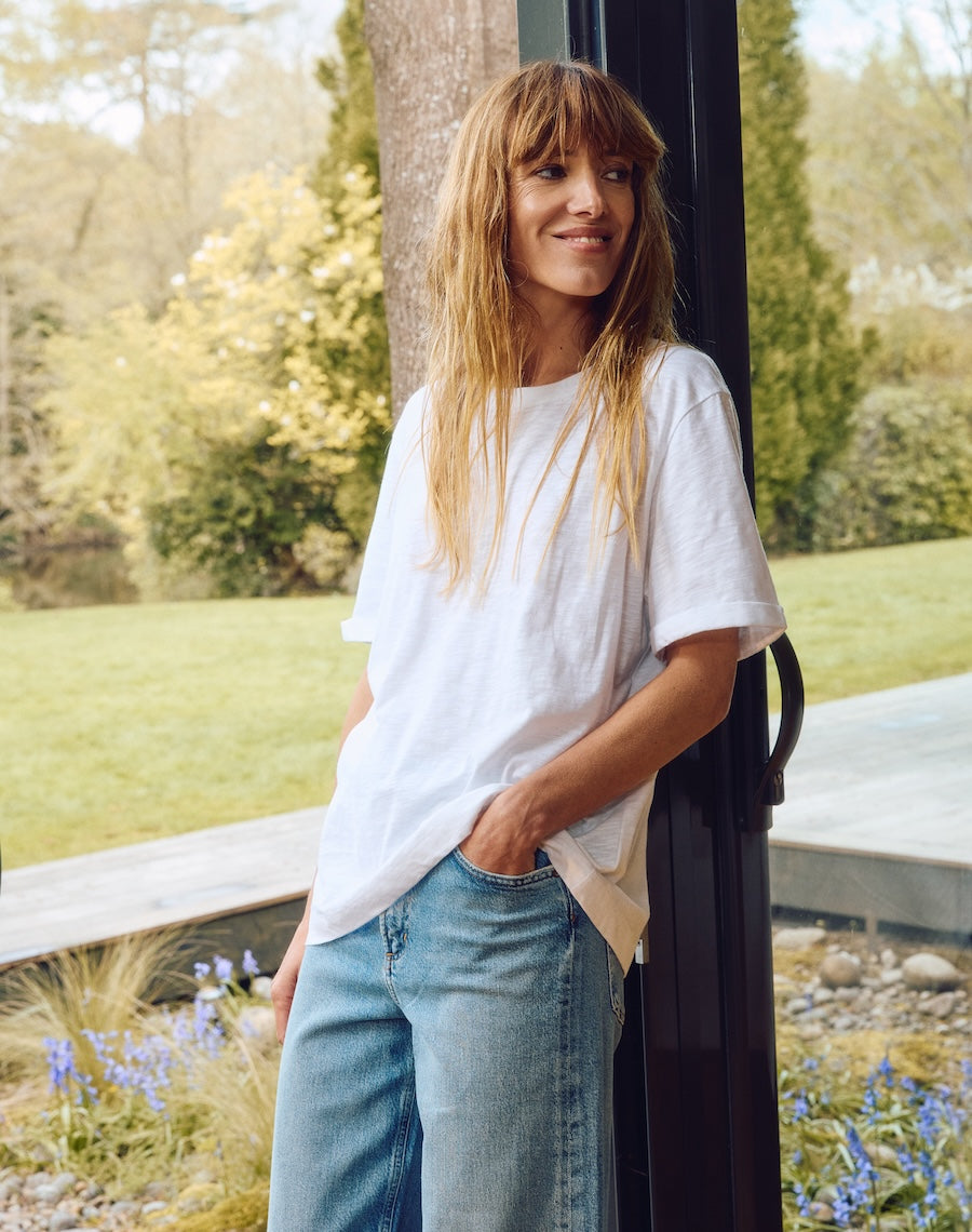 The Relaxed Tee - White