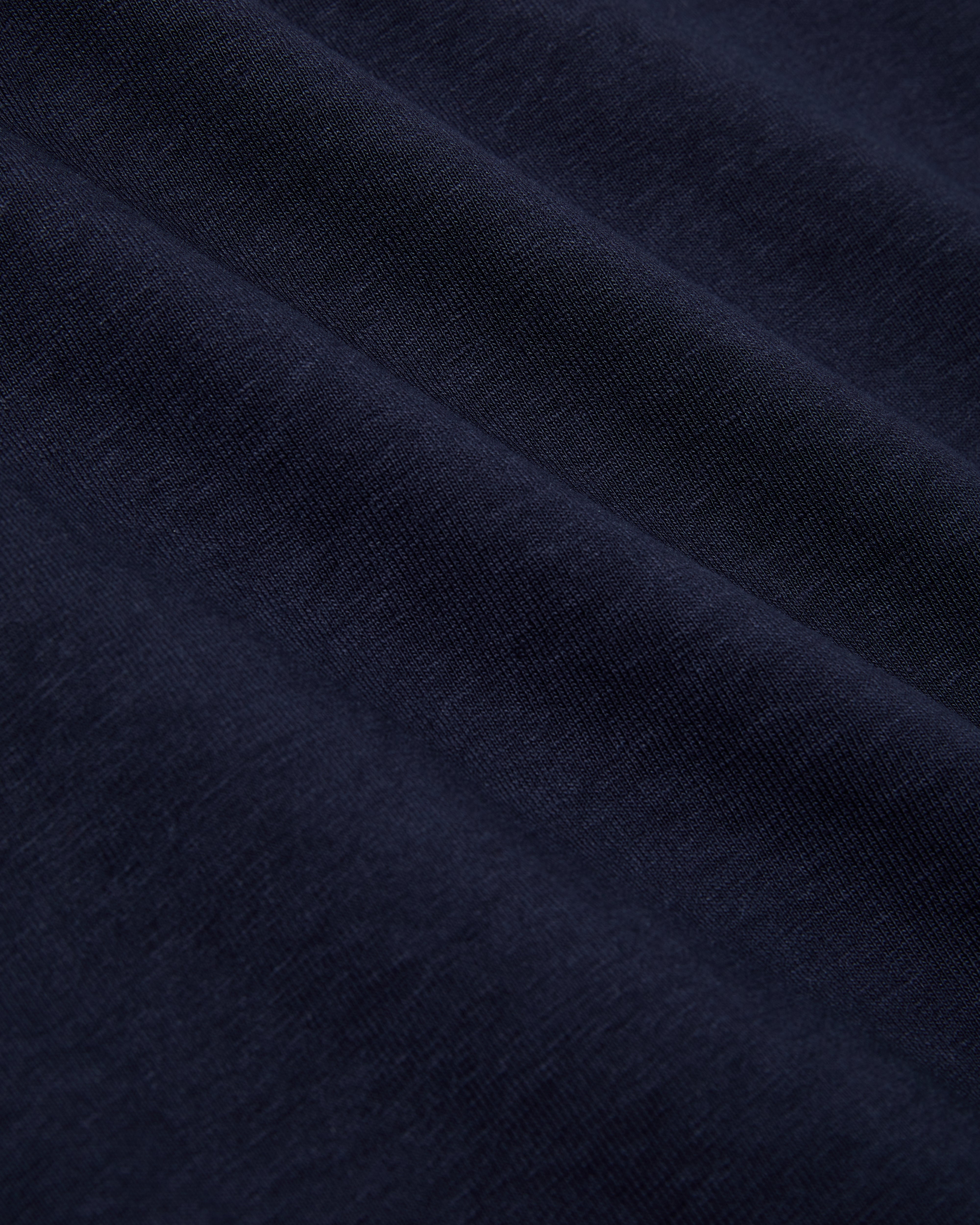 The Structured Slub / The Long Sleeve - Navy / Archive Sale