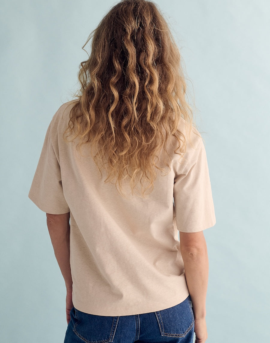 The Structured Slub  / The Short Sleeve - Marram / Archive Sale