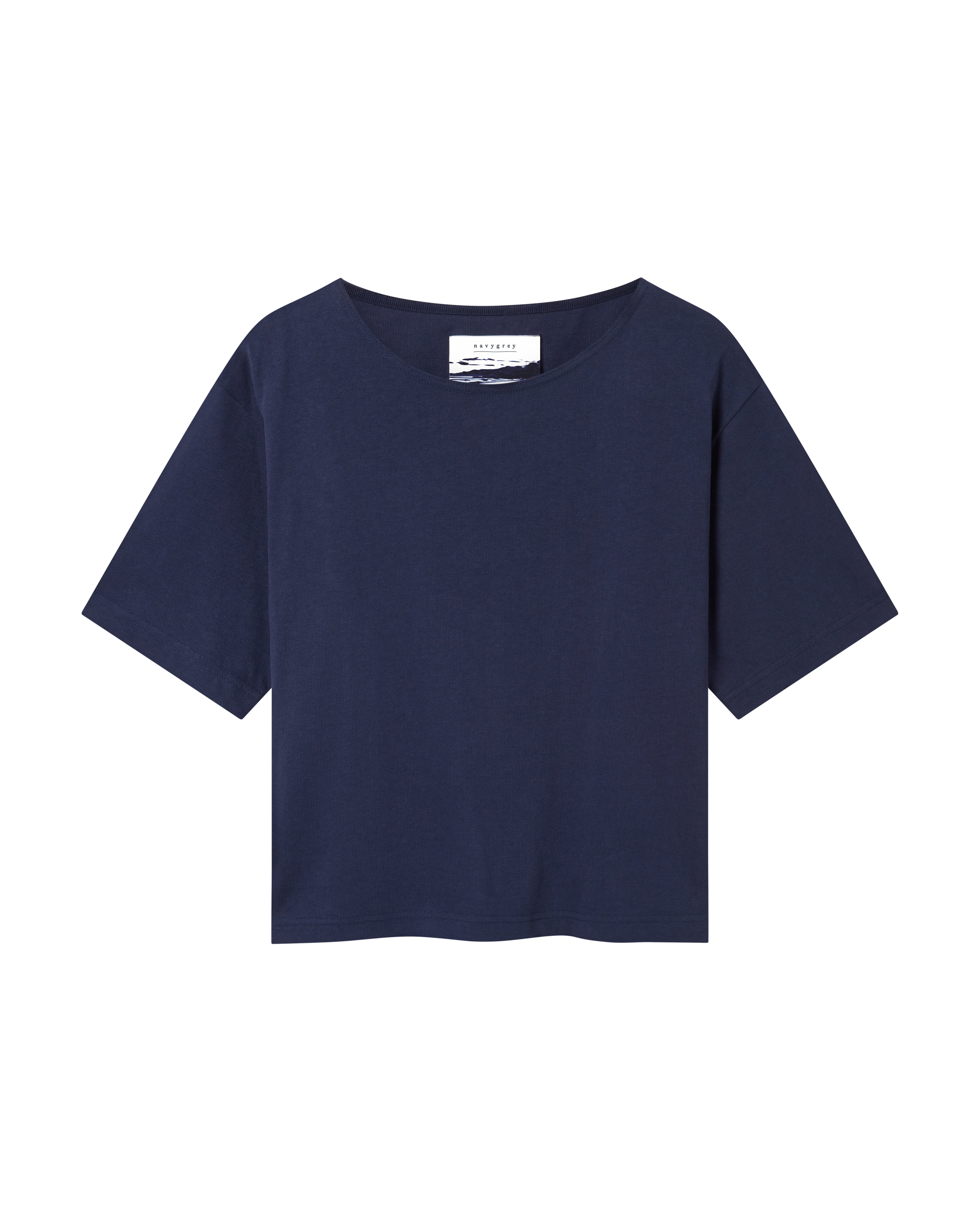 Blue Cotton Tshirt 