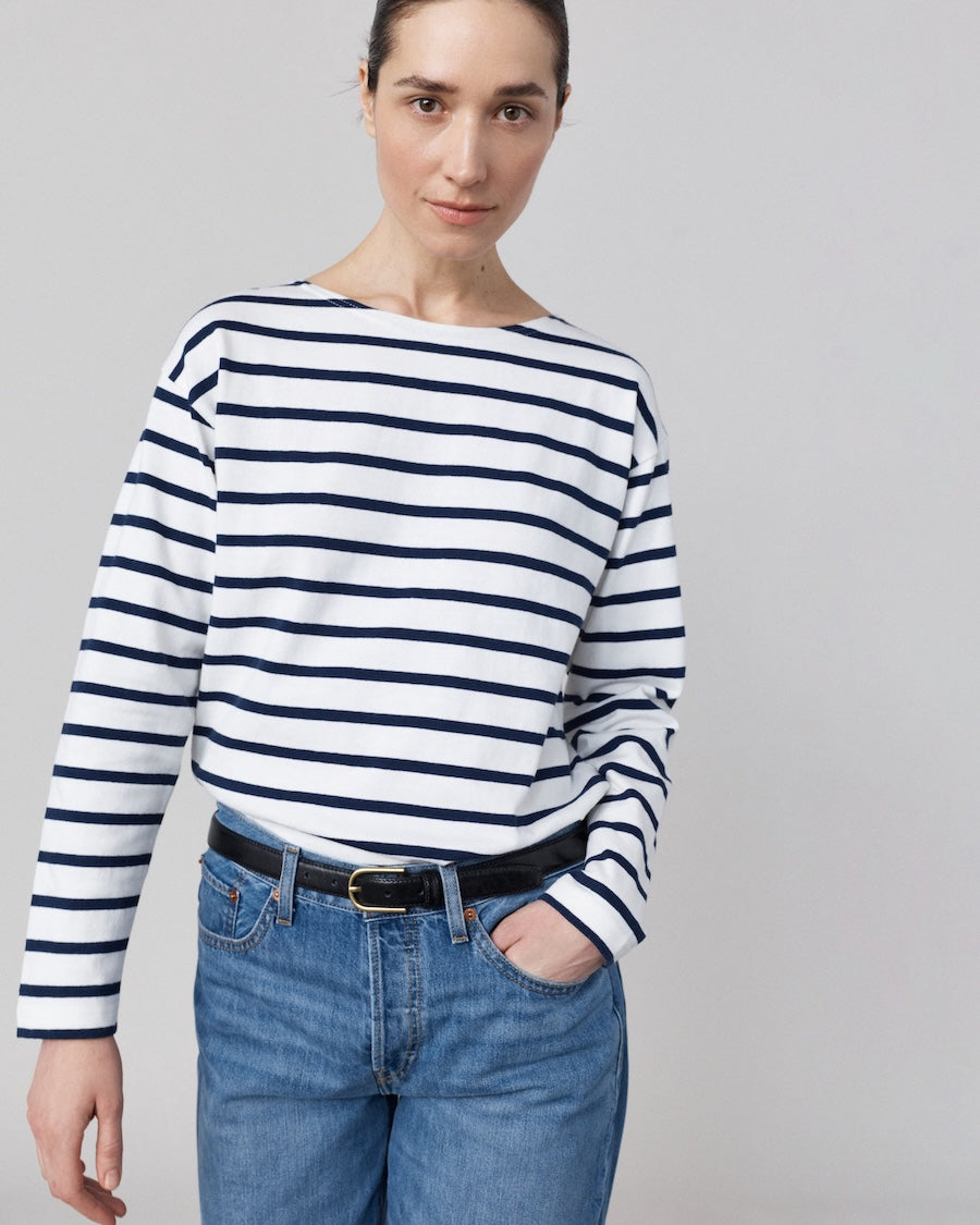 The Breton / The Original - Ecru + Navy