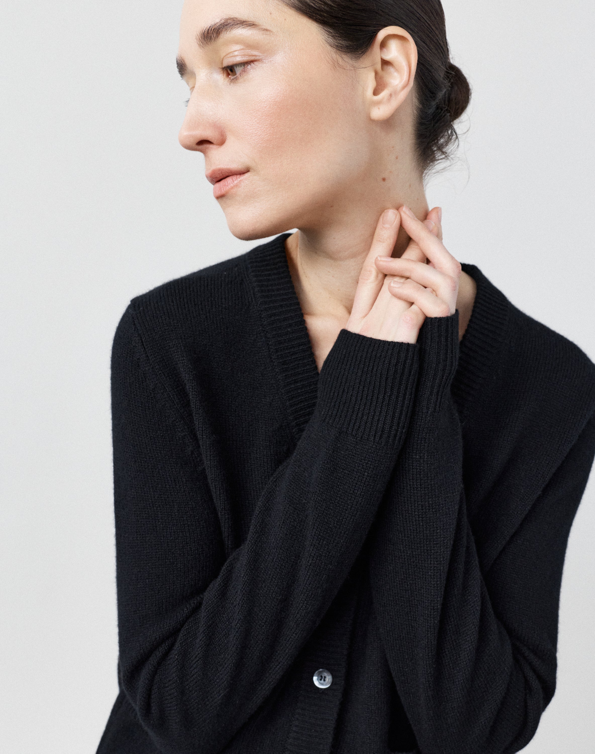 The Cardigan - Black / Archive Sale