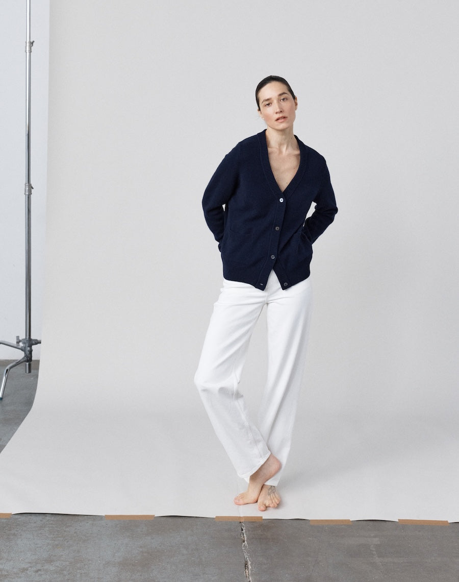 The Cardigan - Navy
