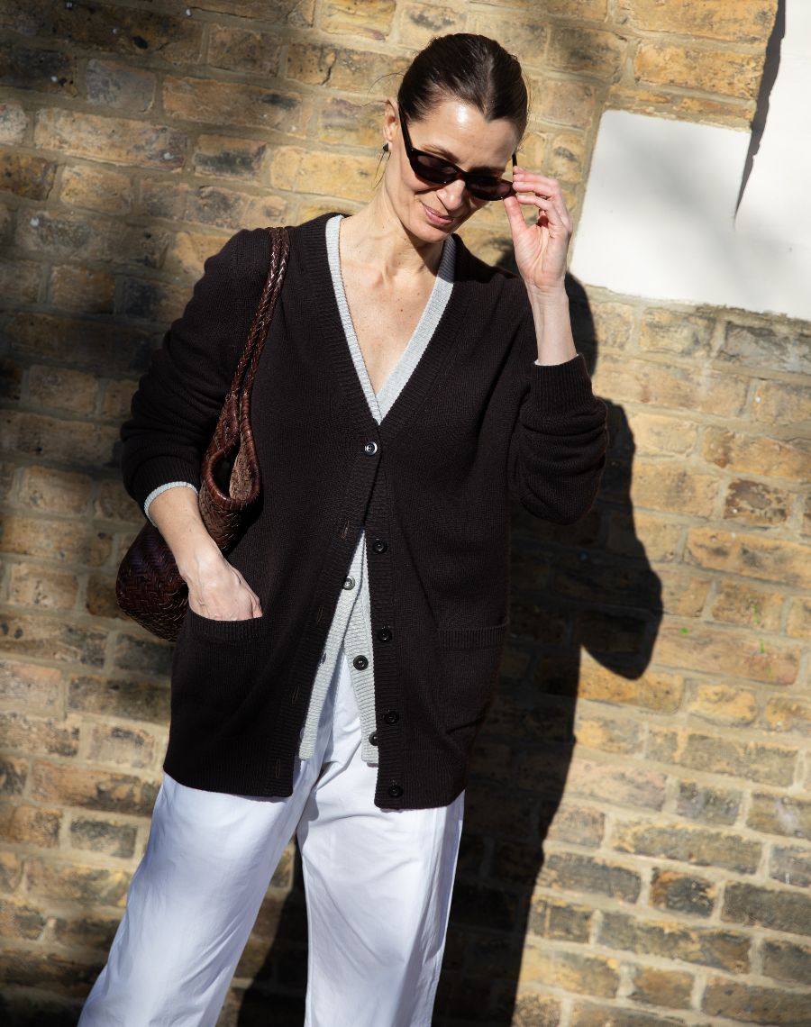 The Cardigan / 2.0 - Carob / Archive Sale