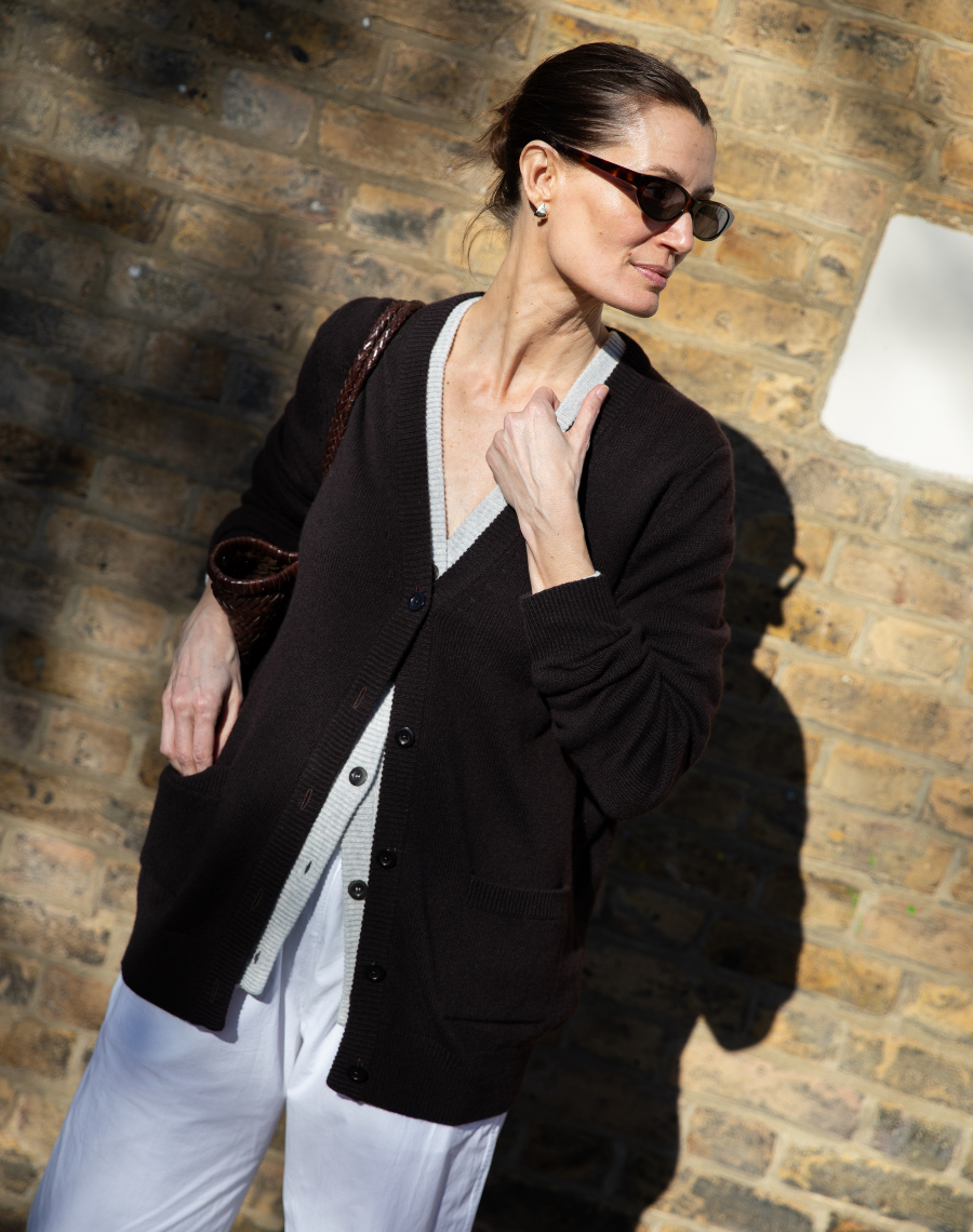The Cardigan / 2.0 - Carob / Archive Sale