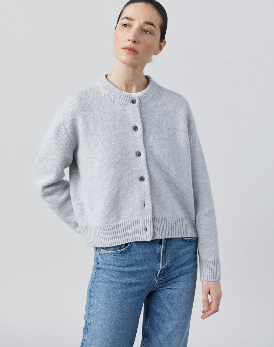 The Easy Cardigan - Cloud Grey / Archive Sale