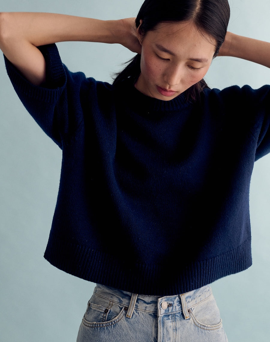 The Easy Tee - Navy