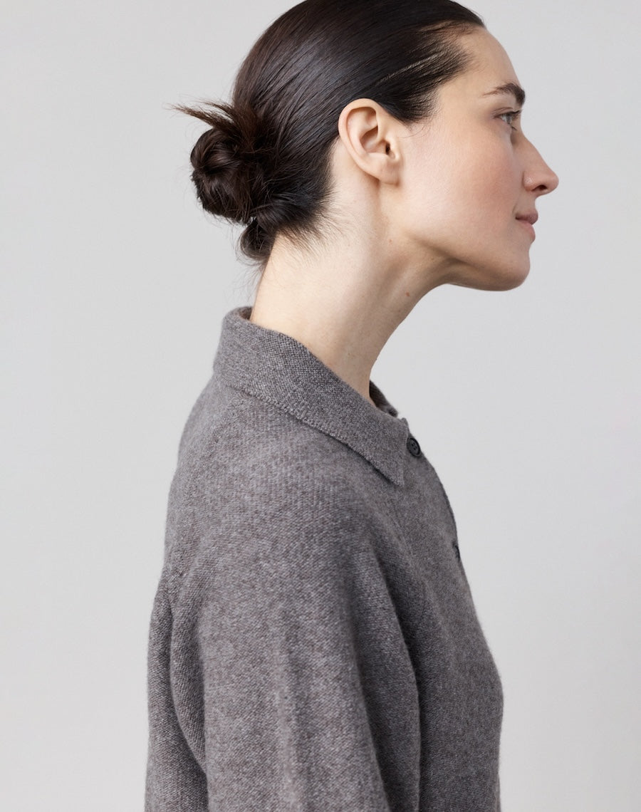 The Collared Button-Up - Noisette / Archive Sale