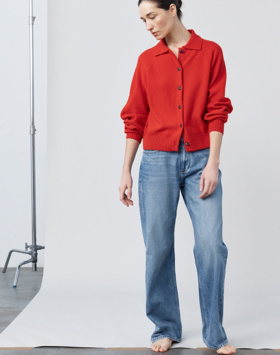 The Collared Button-Up - Poppy / Archive Sale