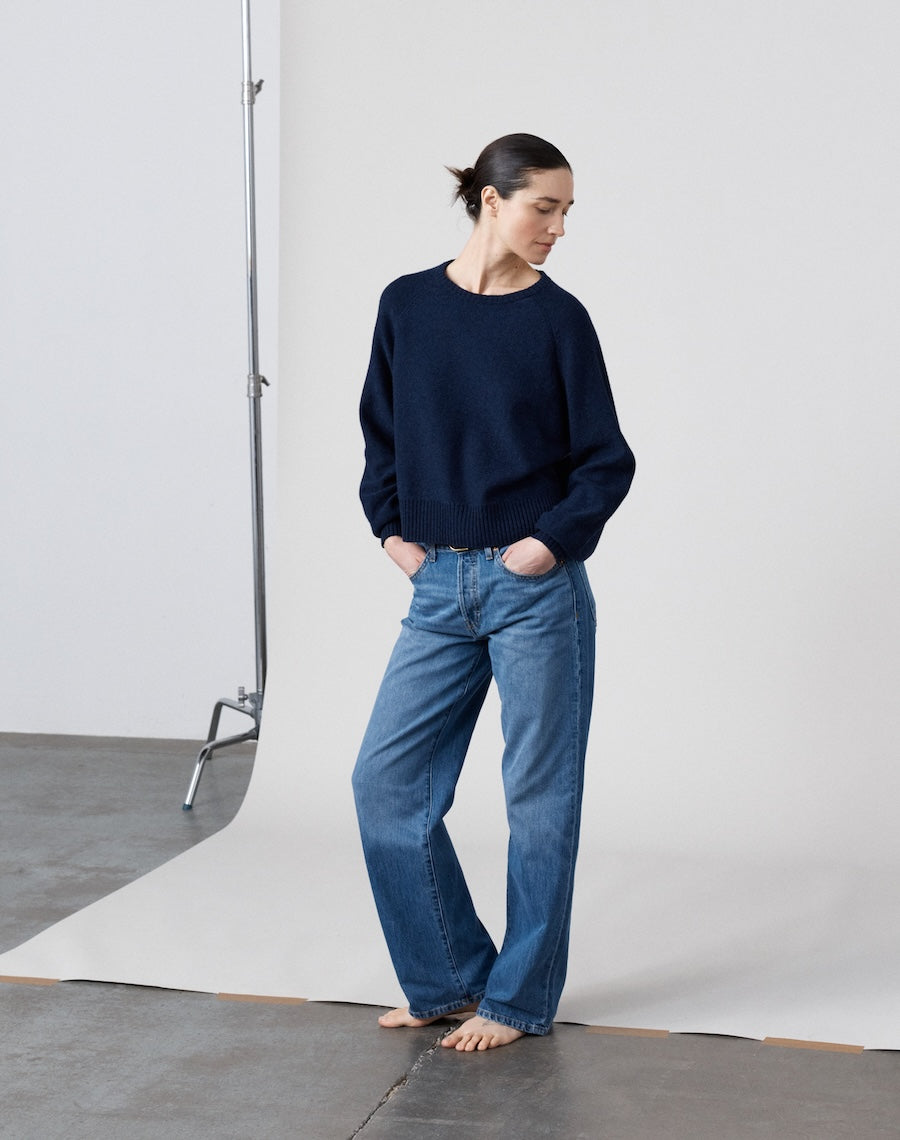 The Gentle Crew - Navy Marl / Archive Sale